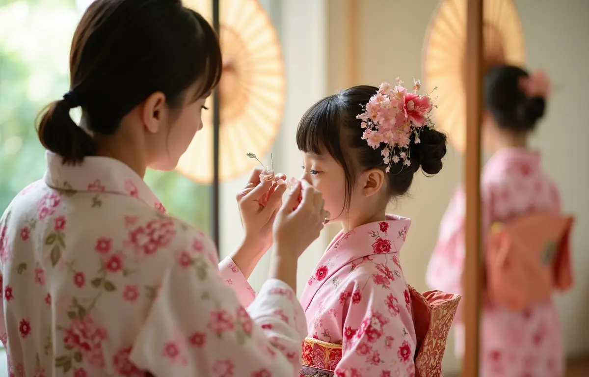 七五三写真撮影の衣装レンタルとヘアメイクの内容を解説