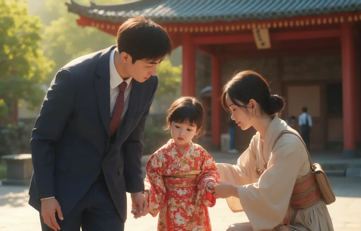 七五三の写真撮影とお参りを同日にするべきか?