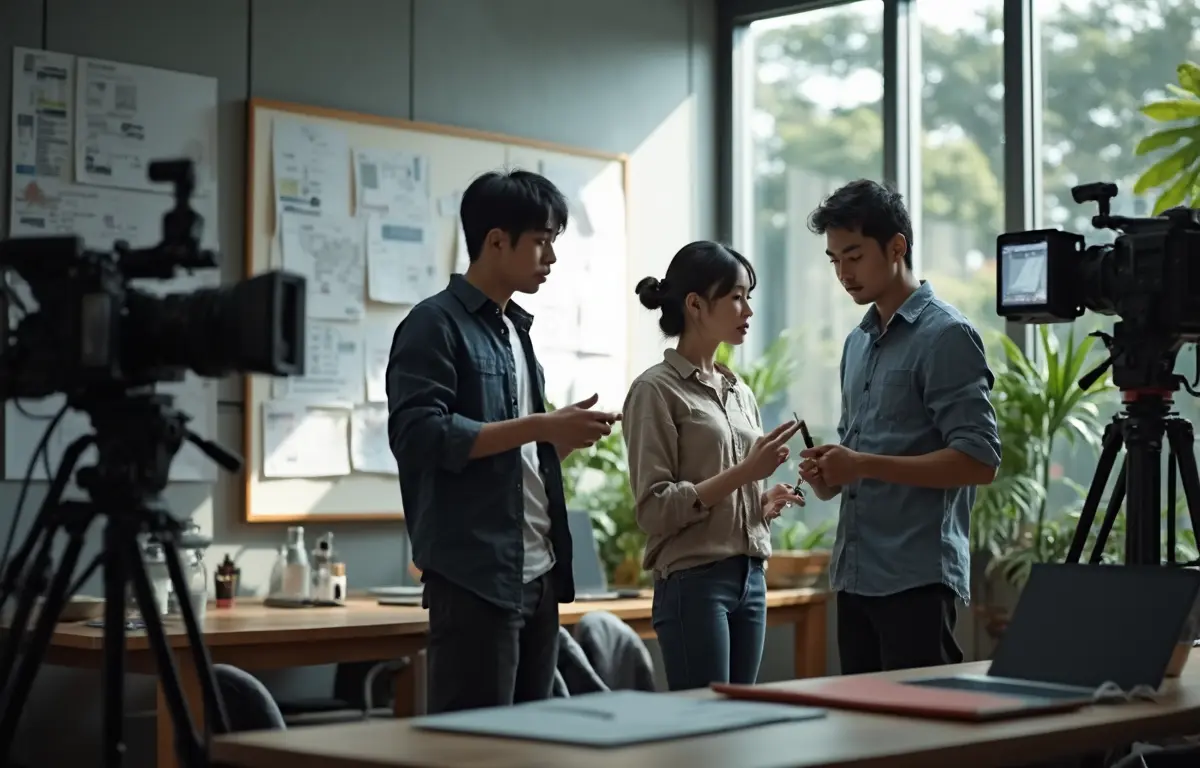 動画制作の仕事とは?主要職種とその役割を一挙解説